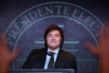 Novozvolený argentínsky prezident Javier Milei. FOTO: Reuters