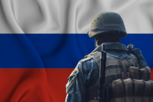 Ruský vojak. FOTO: Pixabay, Brainee X Canva