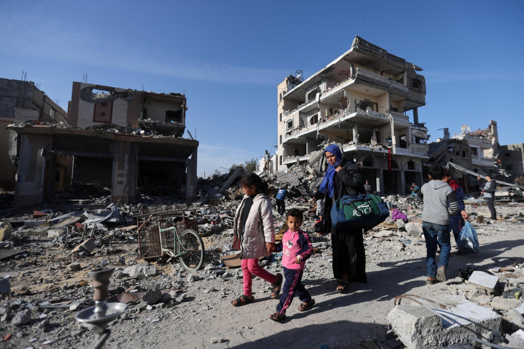 Pásmo Gazy zmietané vojnou. FOTO: Reuters