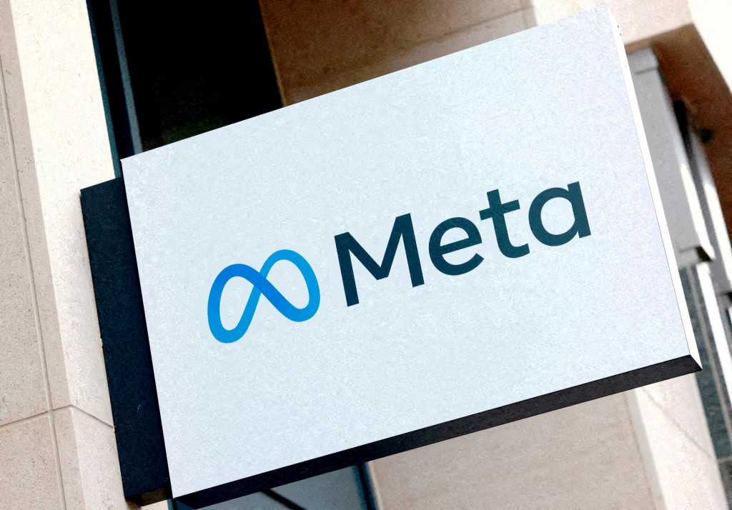 Logo spoločnosti Meta. FOTO: Reuters