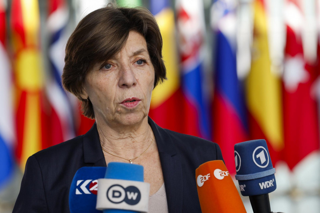 Francúzska ministerka zahraničných vecí Catherine Colonnová. FOTO: TASR/AP
