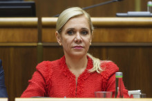 Ministerka hospodárstva Denisa Saková (Hlas-SD). FOTO: TASR/Jaroslav Novák