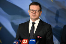 Podpredseda vlády pre Plán obnovy a odolnosti a využívanie eurofondov Peter Kmec. FOTO: TASR/Pavel Neubauer
