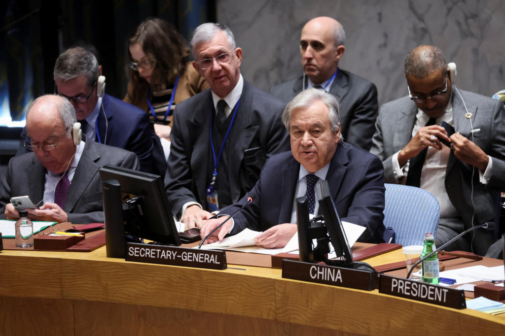 Generálny tajomník OSN Antonio Guterres. FOTO: Reuters