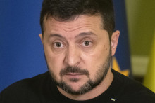 Ukrajinský prezident Volodymyr Zelenskyj. FOTO: TASR/AP