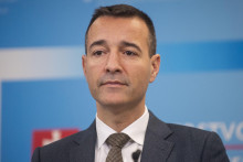 Minister školstva, vedy, výskumu a športu Tomáš Drucker (HLAS-SD). FOTO: TASR/Jakub Kotian
