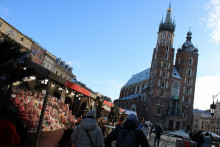 Vianočné trhy v Krakove