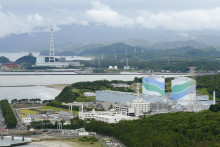 Atómová elektráreň Sendai na juhu Japonska. FOTO: TASR/AP
