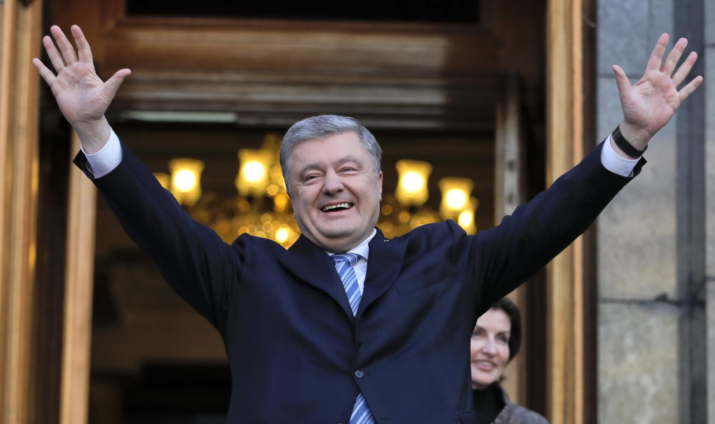 Ukrajinský exprezident Petro Porošenko. FOTO: TASR/AP
