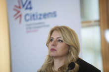 Prezidentka Zuzana Čaputová. FOTO: TASR/Jakub Kotian