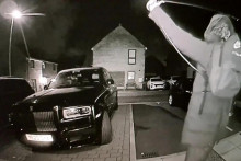 Rolls-Royce ukradnutý z Aveley v Essexe za iba 30 sekúnd.