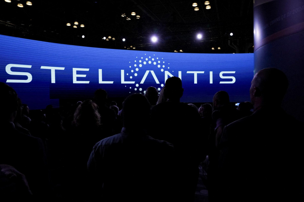 Logo spoločnosti Stellantis. FOTO: Reuters