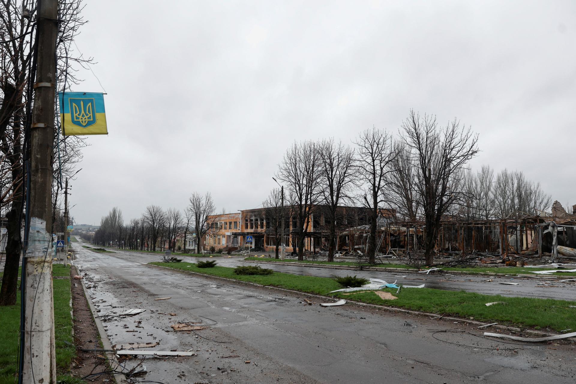 Ruské jednotky ovládajú podľa britského ministerstva obrany väčšinu mesta Marinka