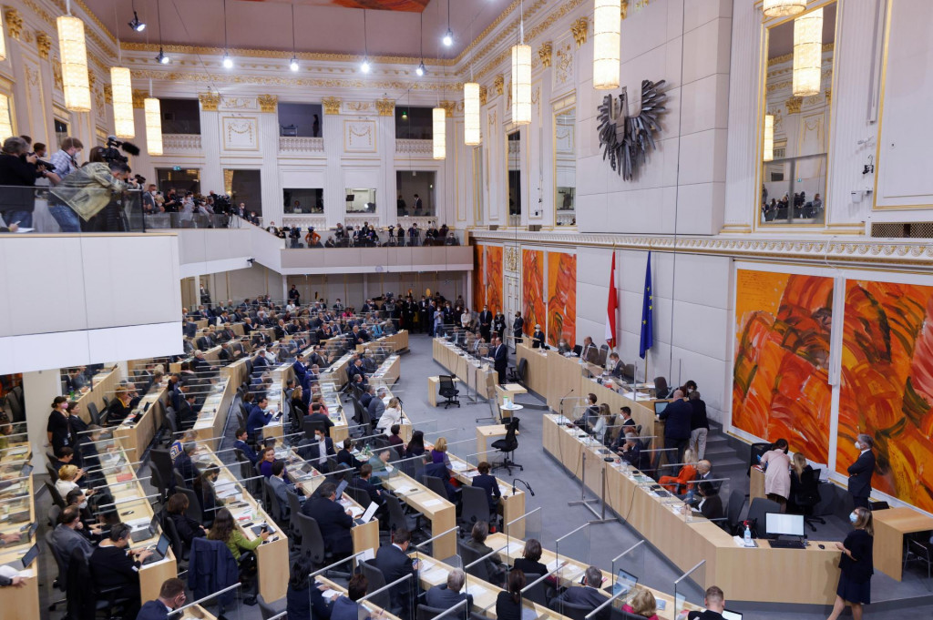 Rakúsky parlament. FOTO: REUTERS