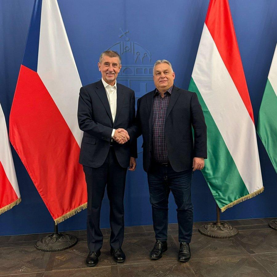 Babiš sa stretol s Orbánom. S Viktorom zastavíme nelegálnu migráciu, dúfa