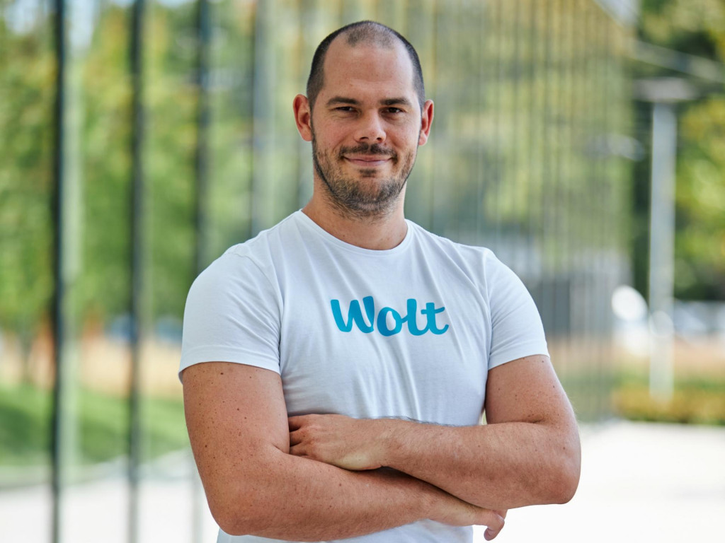 Adam Lazar, marketingový riaditeľ Wolt.