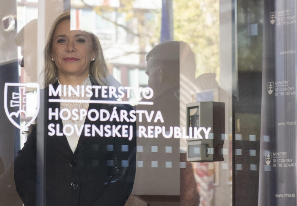 Na snímke ministerka hospodárstva Denisa Saková z Hlasu.

FOTO: TASR/M. Baumann
