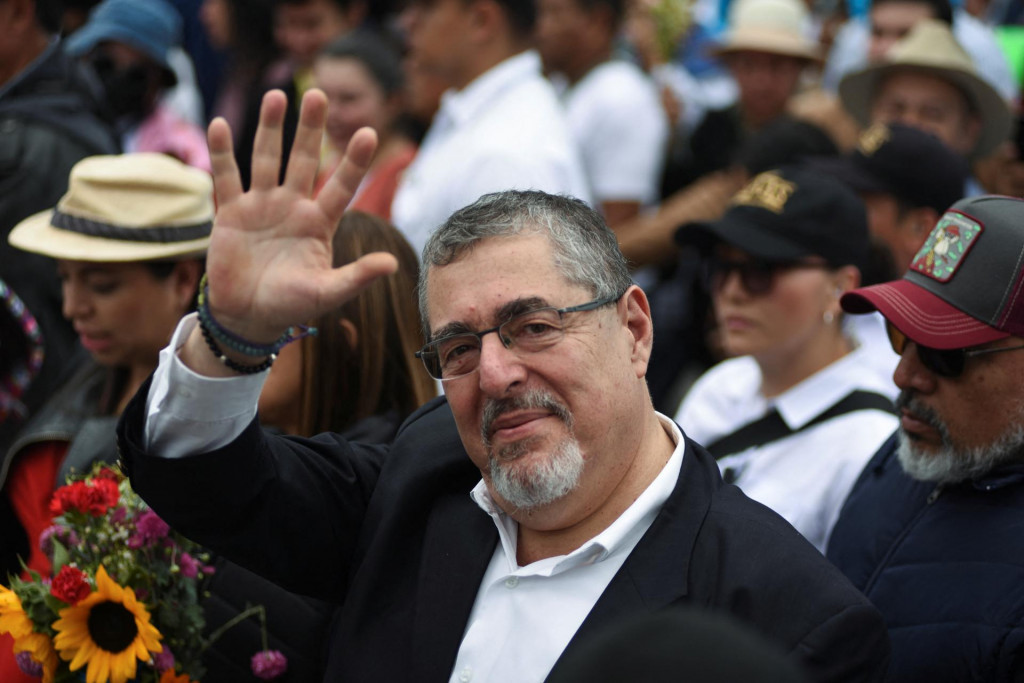 Protikorupčný kandidát Bernardo Arévalo. FOTO: Reuters