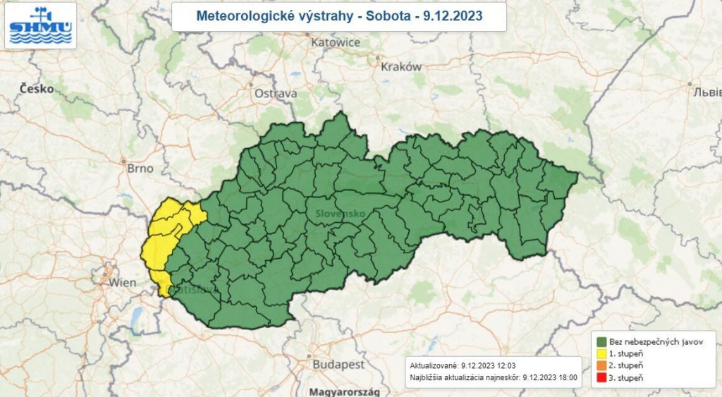 FOTO: SHMÚ