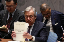 Šéf OSNS António Guterres. FOTO: Reuters