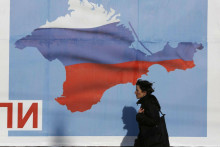 Rusko okupuje Krymský polostrov od jari 2014. FOTO: Reuters