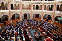 Zasadanie maďarského parlamentu. ILUSTRAČNÉ FOTO: REUTERS