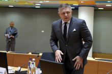 Slovenský premiér Robert Fico. FOTO: TASR/AP