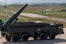 Ruský raketový systém Iskander-E. ILUSTRAČNÉ FOTO: REUTERS
