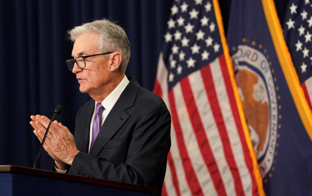 Na snímke Jerome Powell, šéf Fedu.

FOTO: Reuters