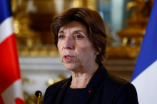 Francúzska ministerka zahraničných vecí Catherine Colonnaová. FOTO: Reuters