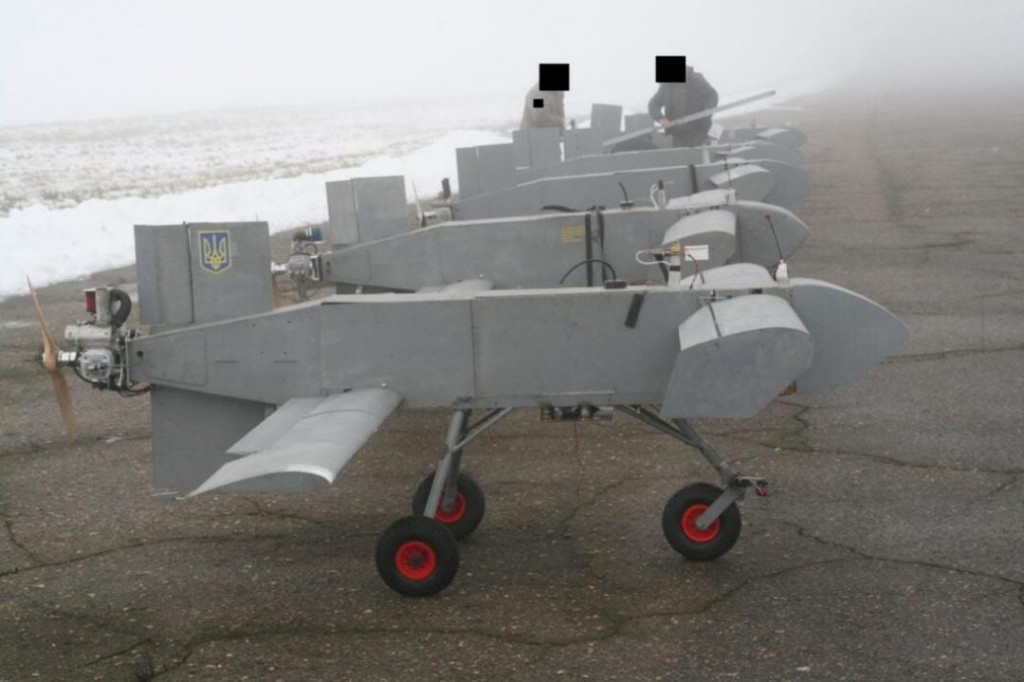 Ukrajinské kamikadze drony AQ 400 Scythe. FOTO: Terminal Autonomy