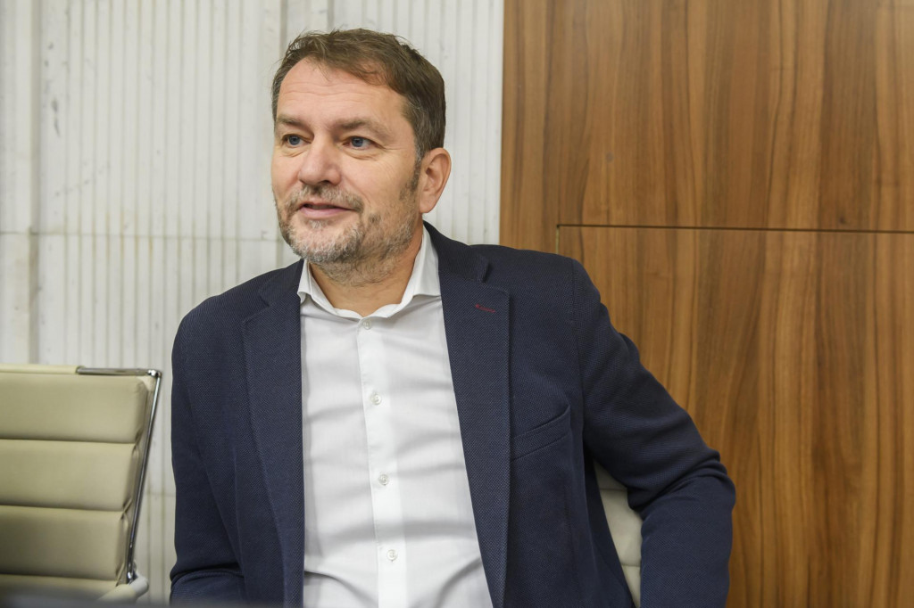 Na sn&iacute;mke poslanec NR SR Igor Matovič (hnutie Slovensko)počas 6. sch&ocirc;dze parlamentu v Bratislave 19. decembra 2023. FOTO TASR - Jaroslav Nov&aacute;k *** Local Caption *** konsolidačn&yacute; bal&iacute;k hlasovanie FOTO: Jaroslav Nov&aacute;k