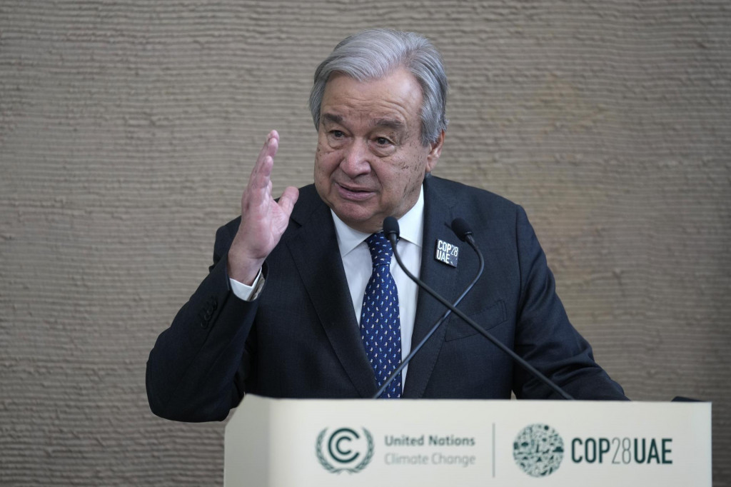 Generálny tajomník OSN António Guterres. FOTO: TASR/AP