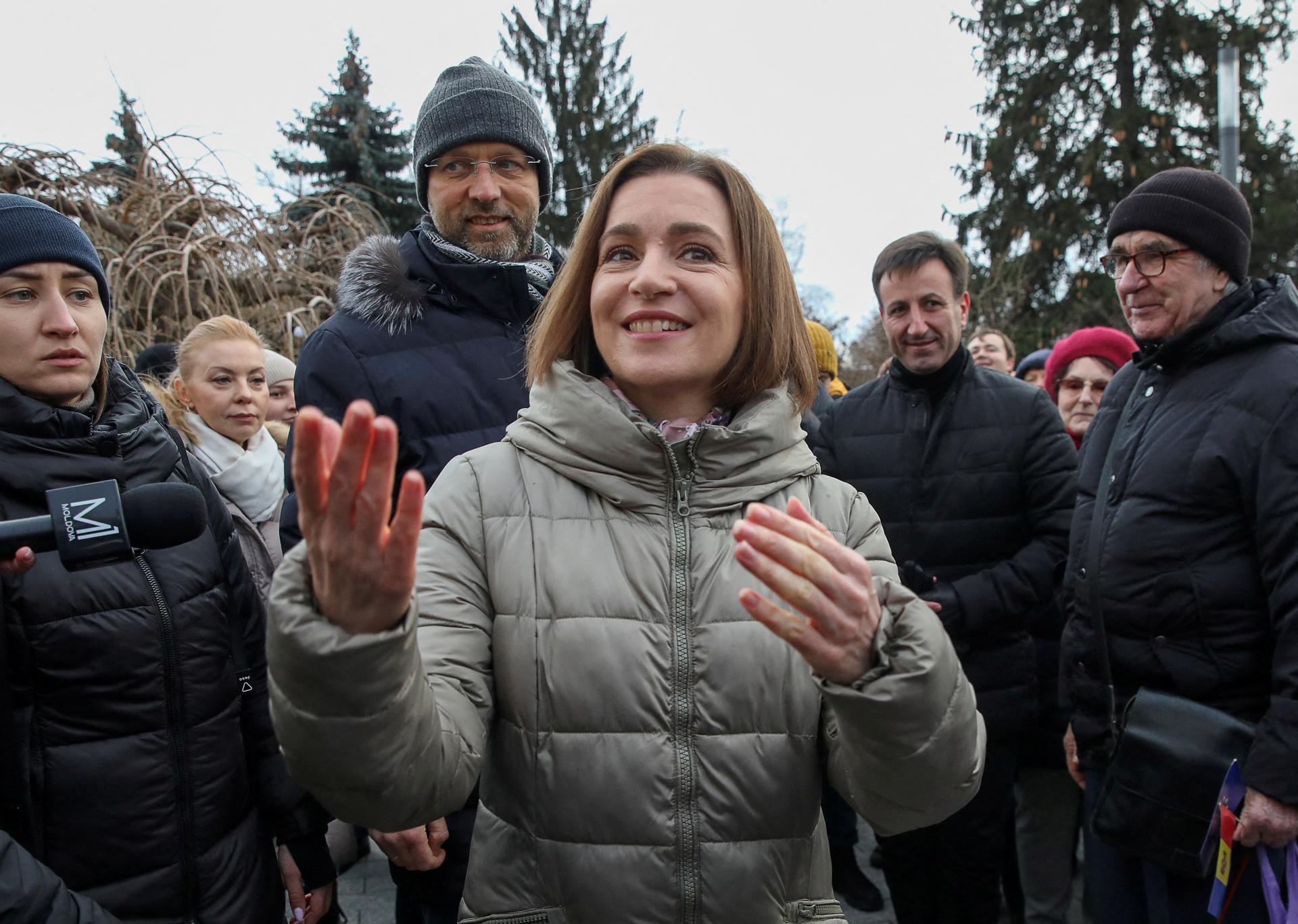 Moldavská prezidentka Sanduová chce kandidovať v budúcoročných prezidentských voľbách