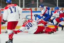 Slovensko porazilo na MS 20-ročných Česko. FOTO: IIHF