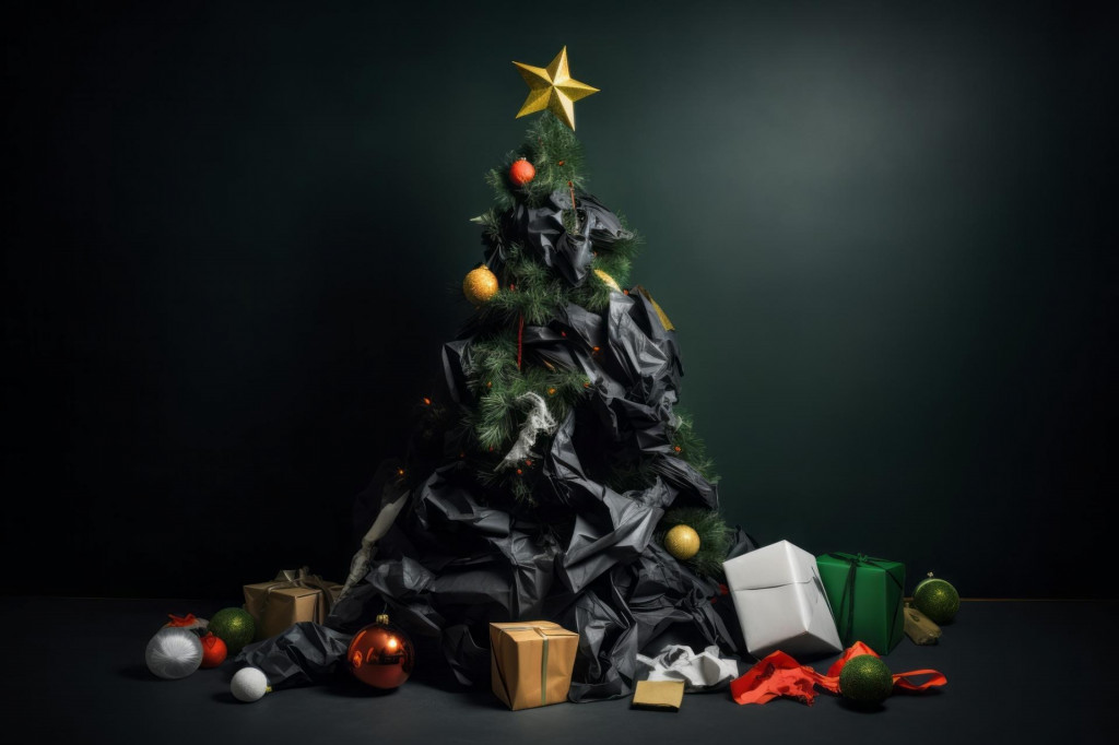 Vytrieďte správne odpad po Vianociach.