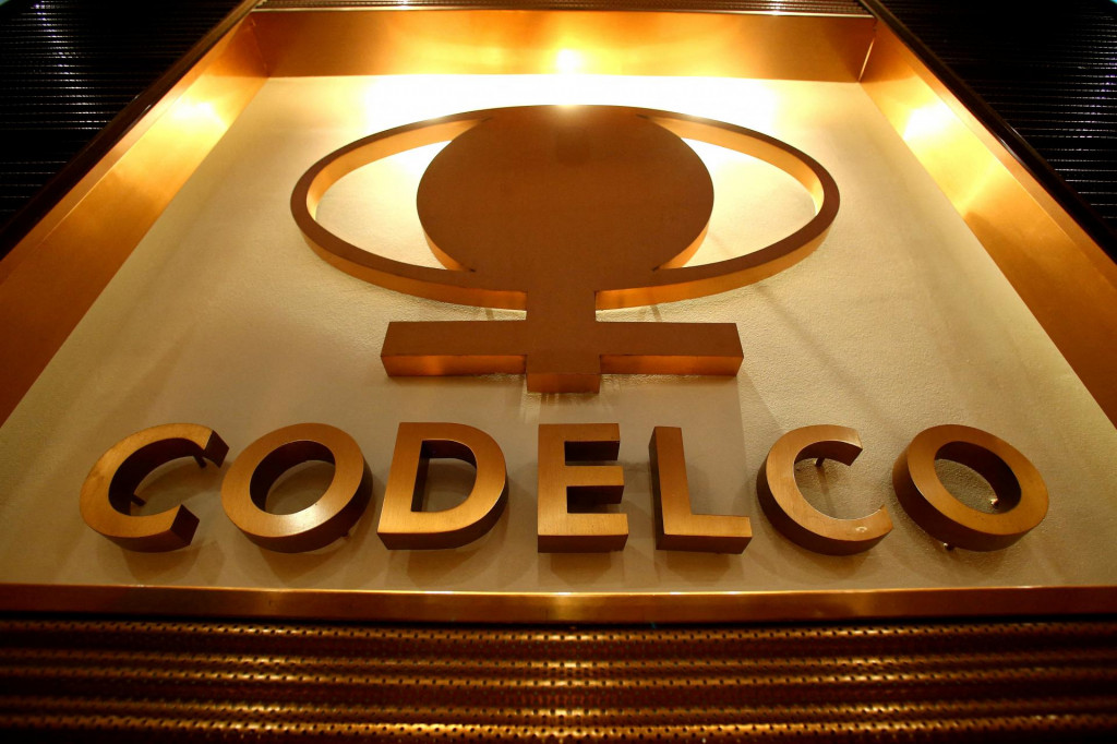 Logo spoločnosti Codelco. FOTO: Reuters