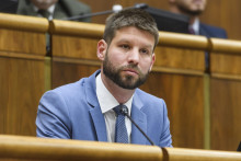 Michal Šimečka zatiaľ nepovedal, či bude opätovne kandidovať PS. FOTO: TASR/Jaroslav Novák