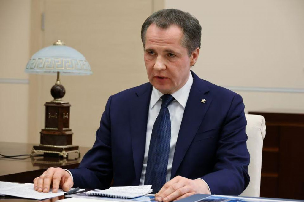 Guvernér Belgorodskej oblasti Vjačeslav Gladkov. FOTO: Reuters FOTO: Reuters