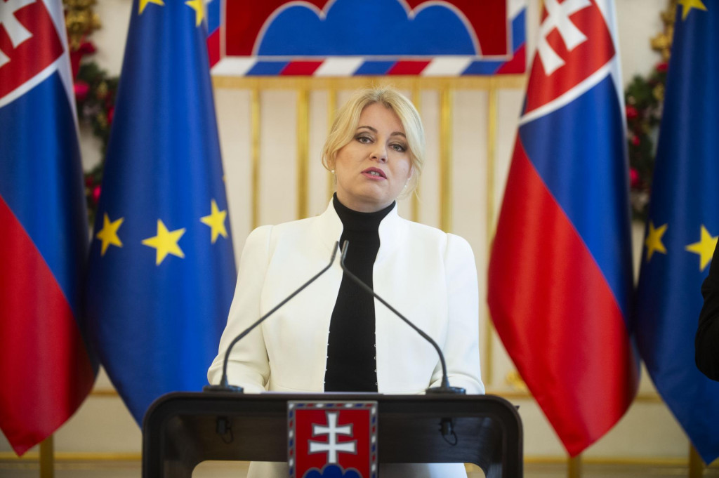 Prezidentka Zuzana Čaputová. FOTO: TASR/Jakub Kotian