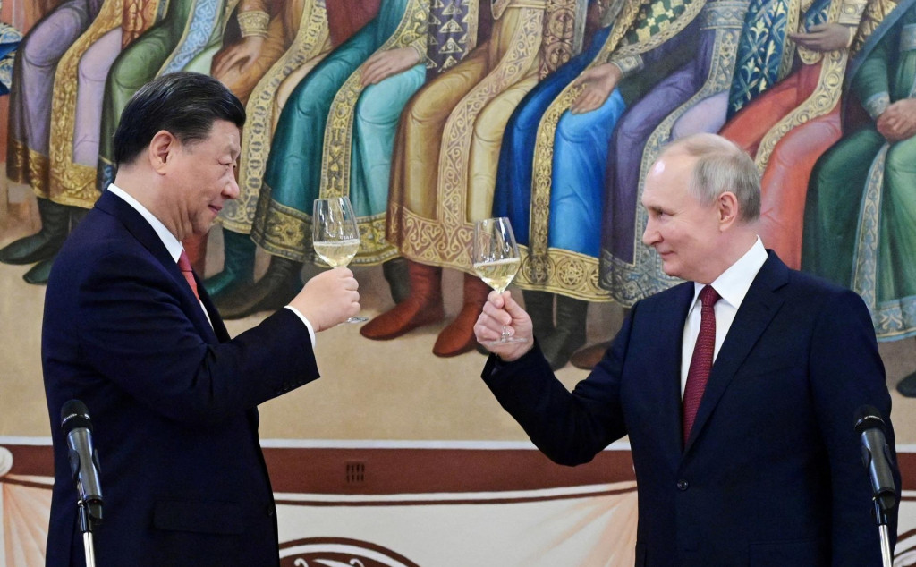Hlavnými partnermi Ruska v súčasnej situácii sú Čína a India.

FOTO: Reuters