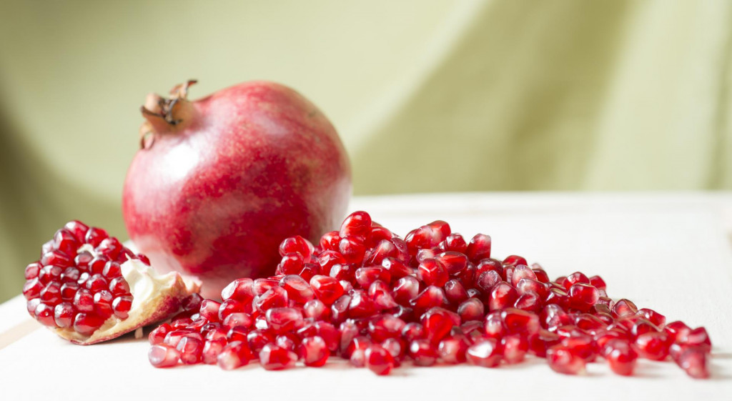 Granátové jablko je silný antioxidant.