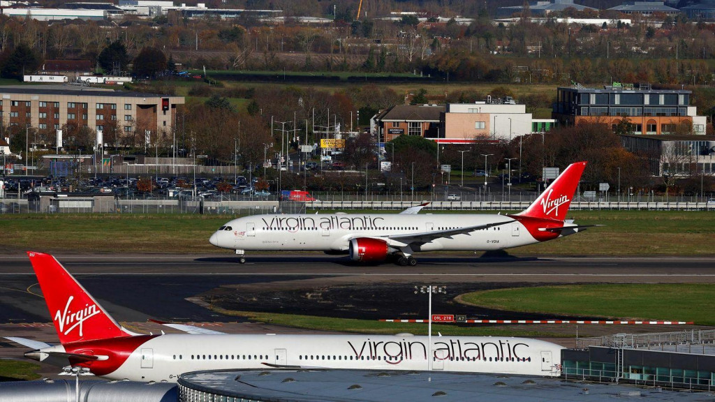 Letecká spoločnosť Virgin Atlantic. FOTO: Reuters FOTO: Reuters