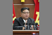 Severokórejský líder Kim Čong-un. FOTO: TASR/AP
