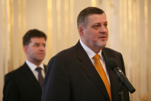 Kandidát na prezidenta Ján Kubi�š. FOTO: HN/Peter Mayer