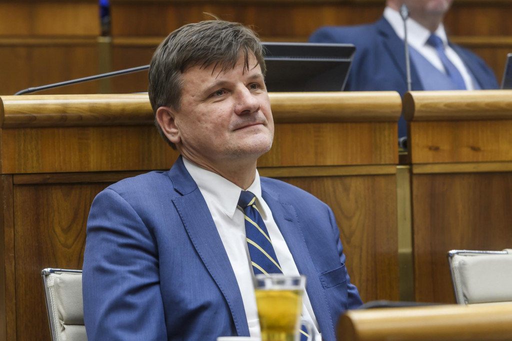 Poslanec parlamentu Alojz Hlina (SaS). FOTO: TASR/Jaroslav Novák