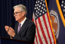 Šéf amerického Fedu Jerome Powell počas tlačovej konferencie po decembrovom zasadnutí Výboru pre operácie na voľnom trhu. FOTO: REUTERS