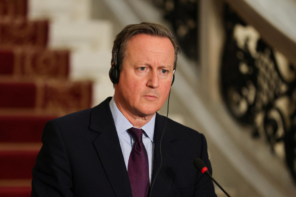 Britský minister zahraničných vecí David Cameron. FOTO: REUTERS