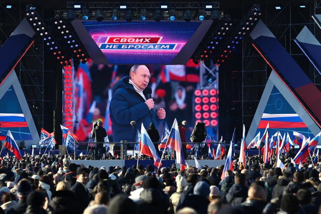Dobyvačná politika Vladimira Putina je ľahko čitateľná a nemá nás na nej čo prekvapiť. FOTO: Reuters