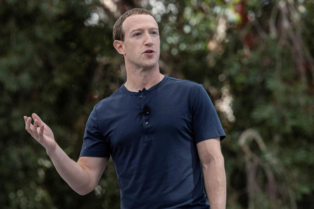 Generálny riaditeľ spoločnosti Meta Platforms Mark Zuckerberg. FOTO: REUTERS